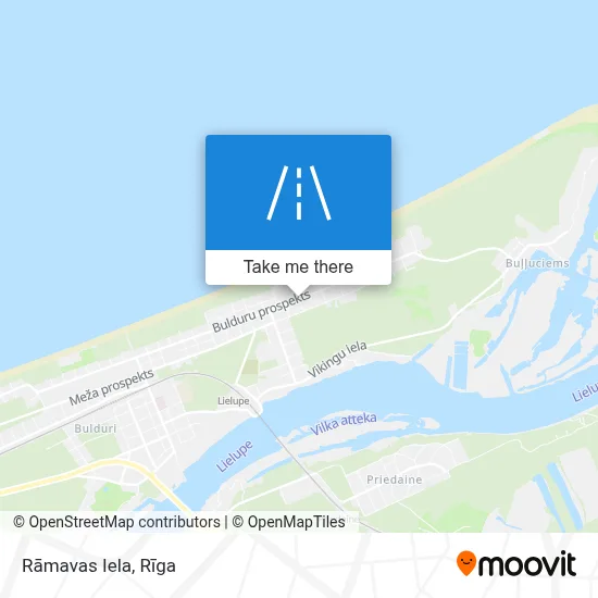 Rāmavas Iela map