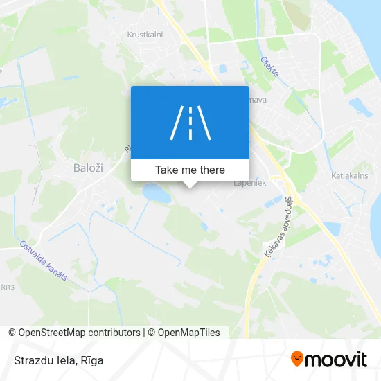 Strazdu Iela map
