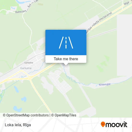 Loka Iela map