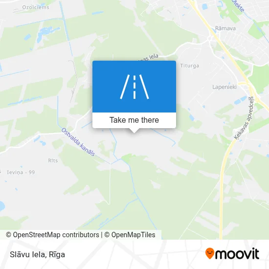 Slāvu Iela map