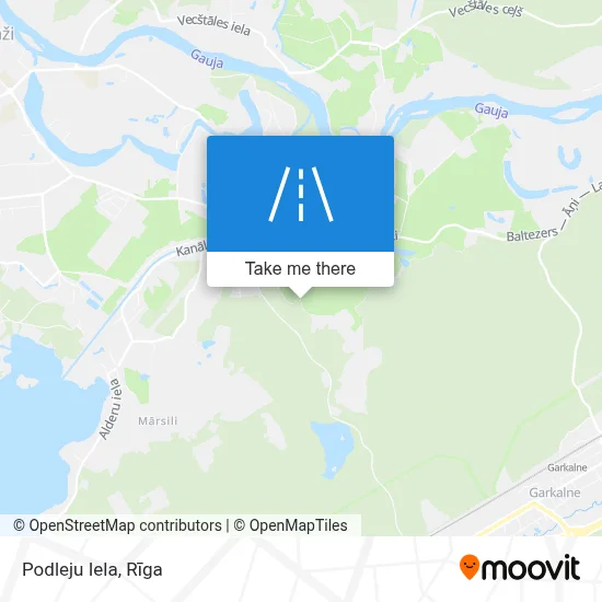 Podleju Iela map
