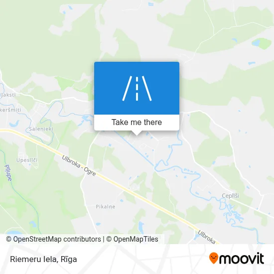 Riemeru Iela map