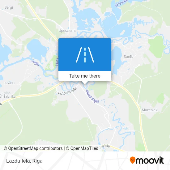 Lazdu Iela map