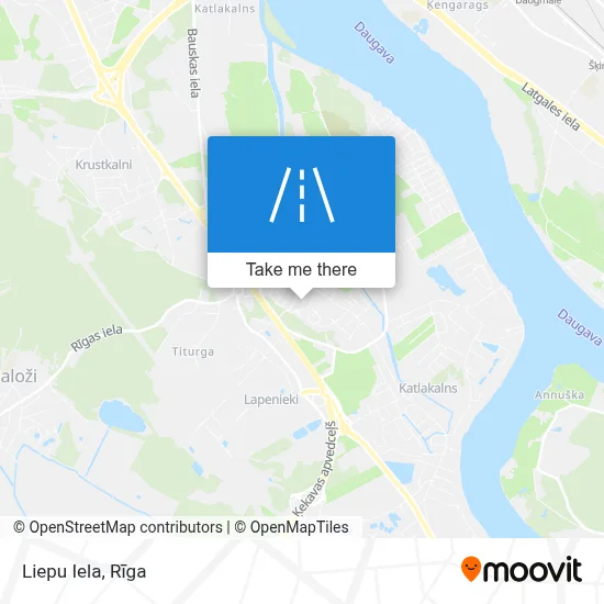 Liepu Iela map