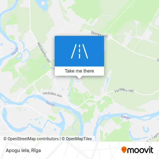 Apogu Iela map