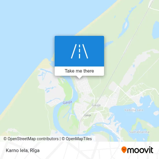 Karno Iela map