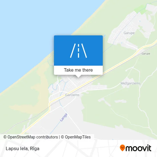 Lapsu Iela map