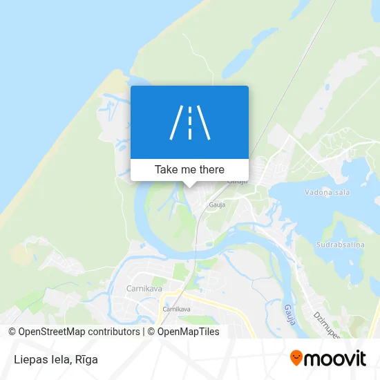 Liepas Iela map