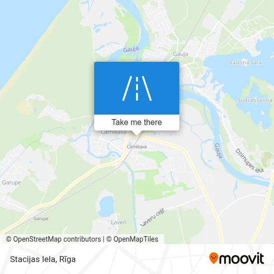 Stacijas Iela map