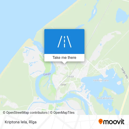 Kriptona Iela map