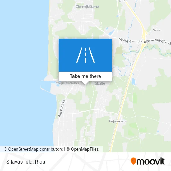 Silavas Iela map