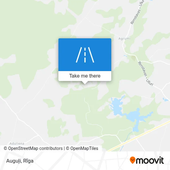 Auguļi map