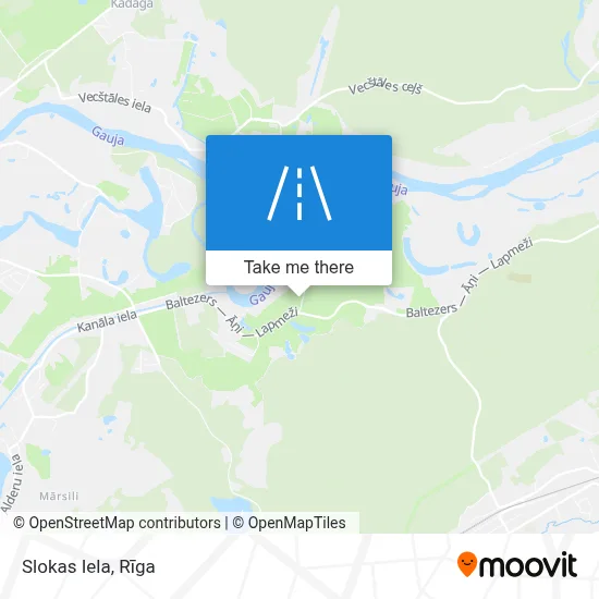 Slokas Iela map