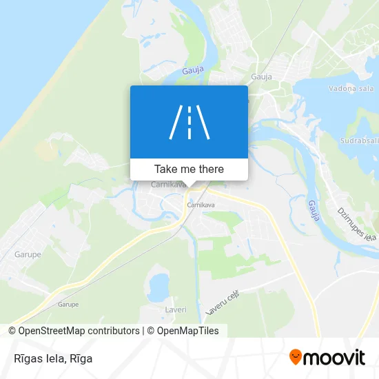 Rīgas Iela map