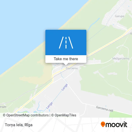 Torņa Iela map