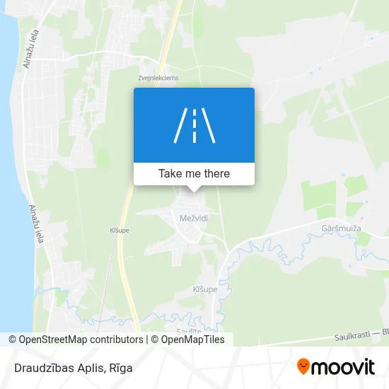 Draudzības Aplis map