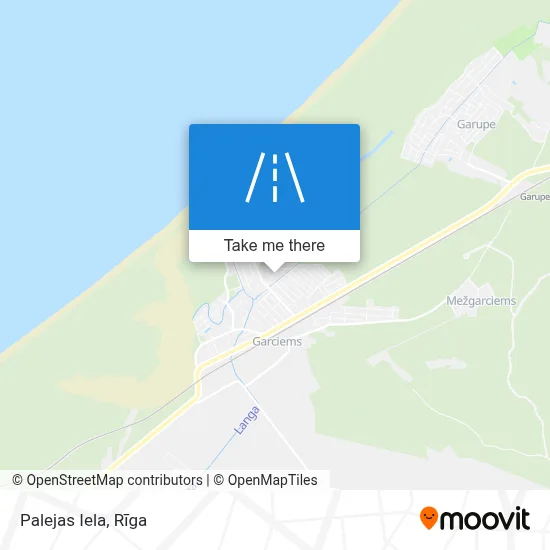 Palejas Iela map