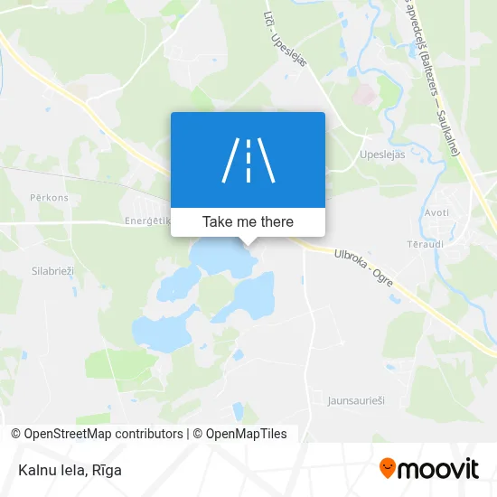 Kalnu Iela map