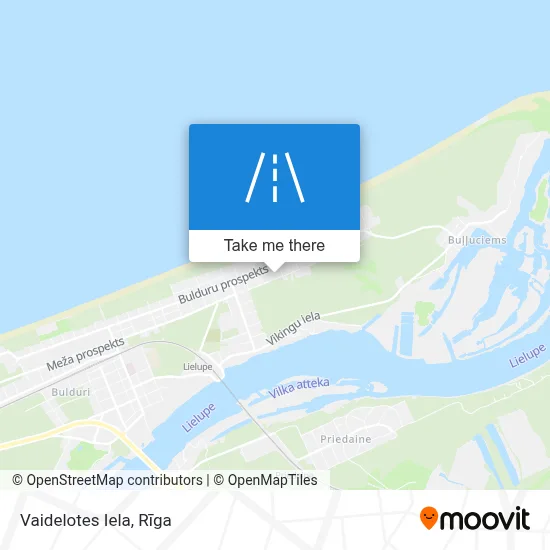 Vaidelotes Iela map