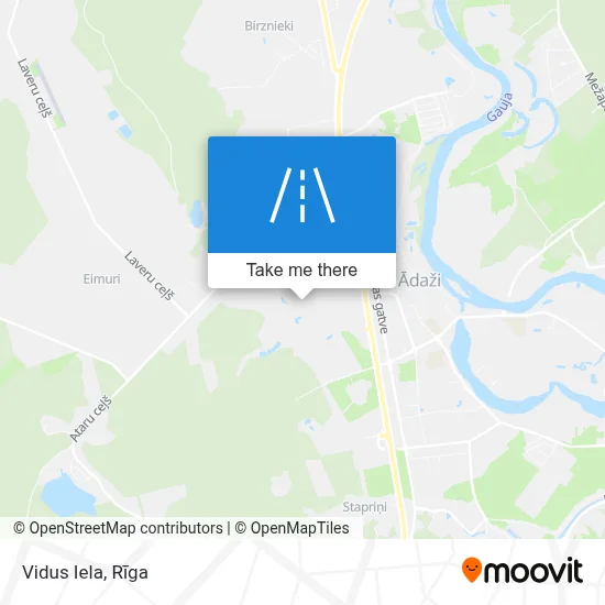 Vidus Iela map