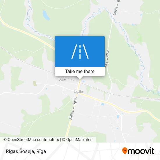 Rīgas Šoseja map