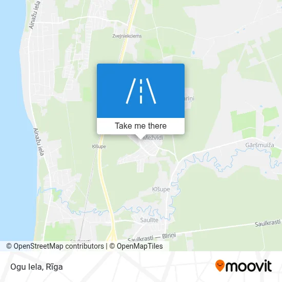 Ogu Iela map