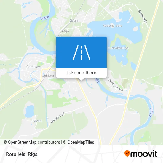 Rotu Iela map