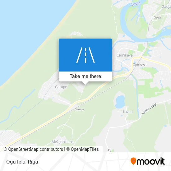 Ogu Iela map