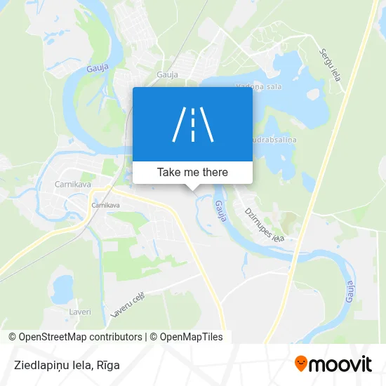 Ziedlapiņu Iela map