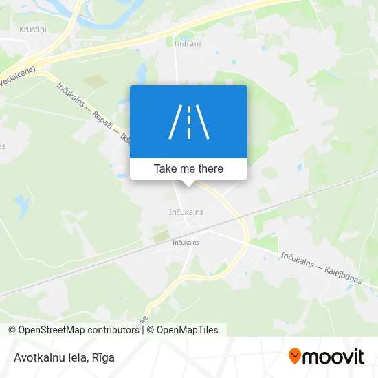 Avotkalnu Iela map
