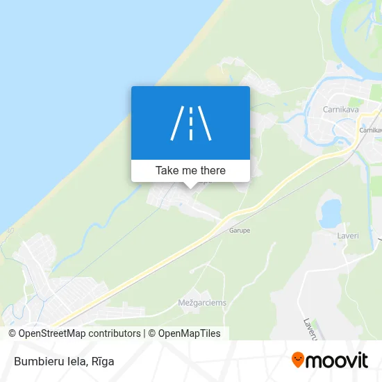 Bumbieru Iela map