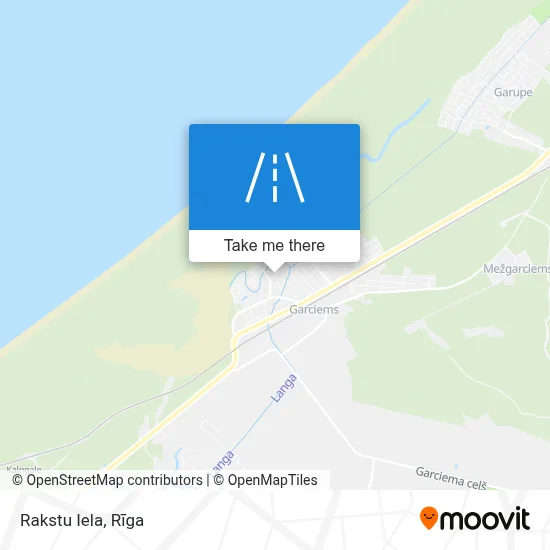 Rakstu Iela map