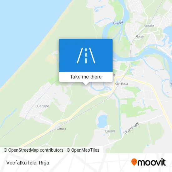 Vecfalku Iela map