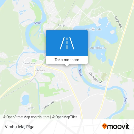 Vimbu Iela map