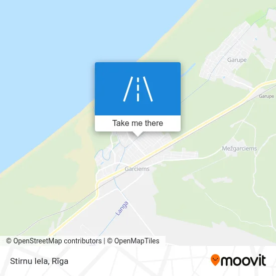 Stirnu Iela map