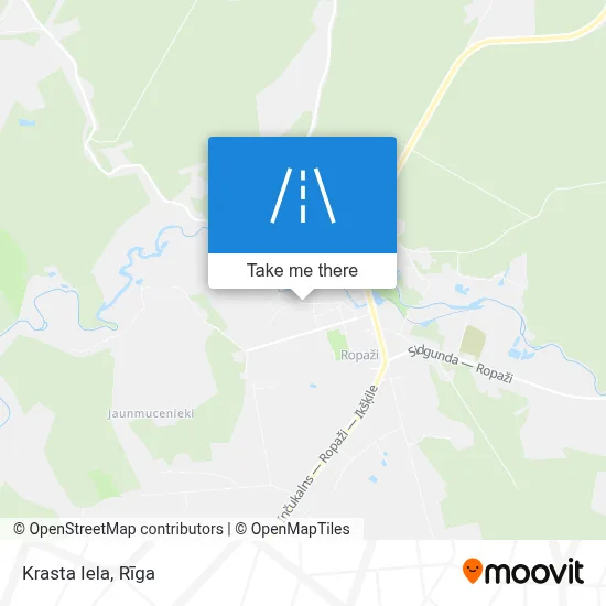 Krasta Iela map