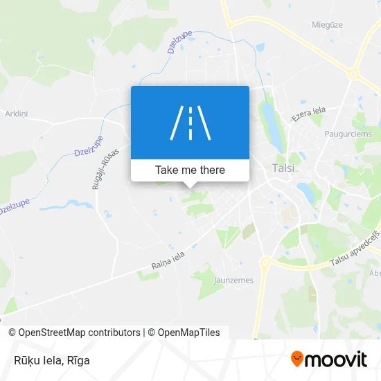 Rūķu Iela map