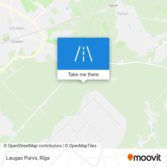 Laugas Purvs map