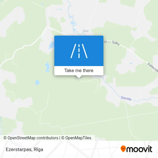 Ezerstarpas map