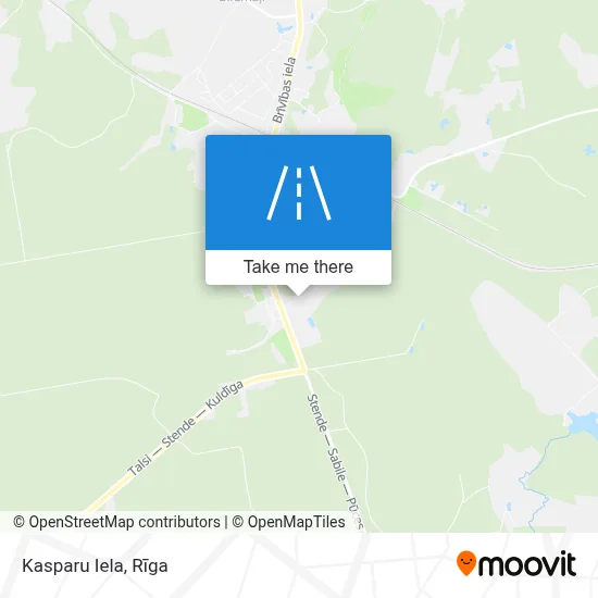 Kasparu Iela map