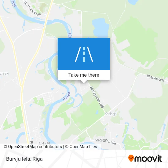 Burvju Iela map