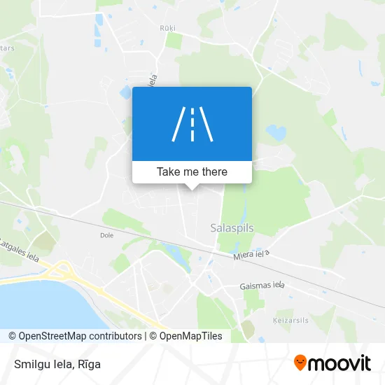Smilgu Iela map
