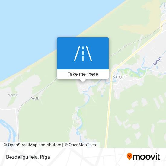Bezdelīgu Iela map