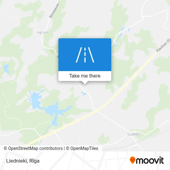 Liednieki map