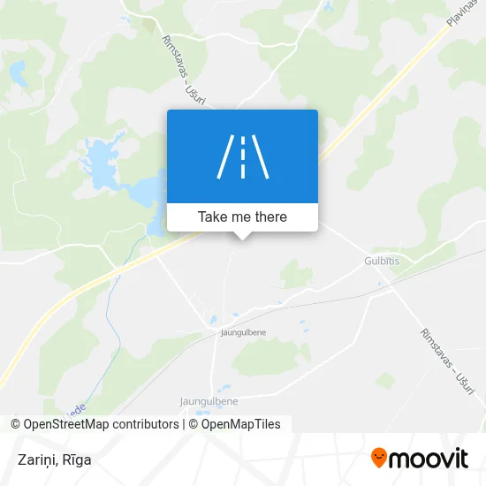 Zariņi map