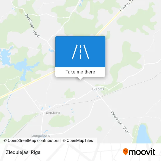 Ziedulejas map