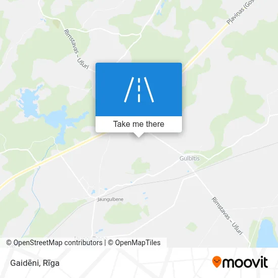 Gaidēni map