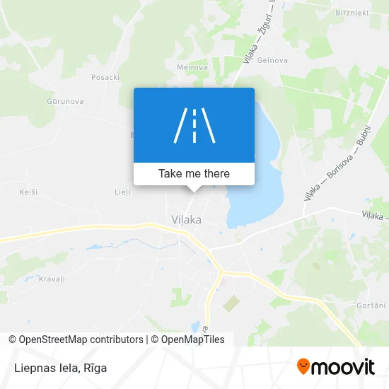 Liepnas Iela map