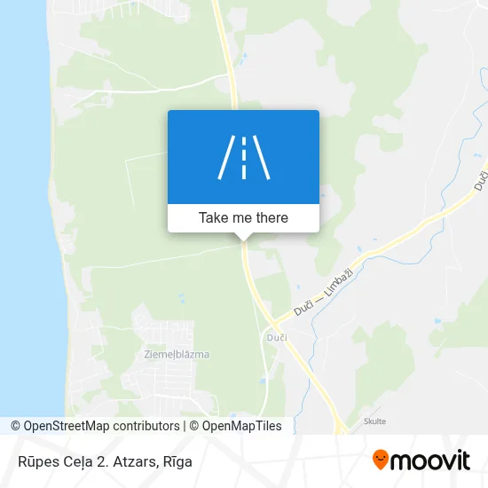 Rūpes Ceļa 2. Atzars map