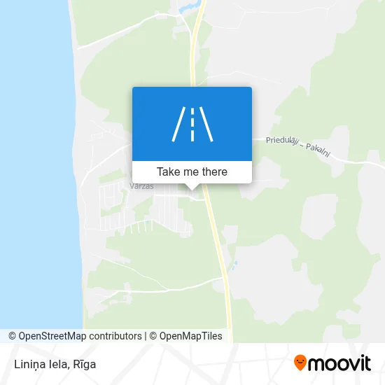 Liniņa Iela map